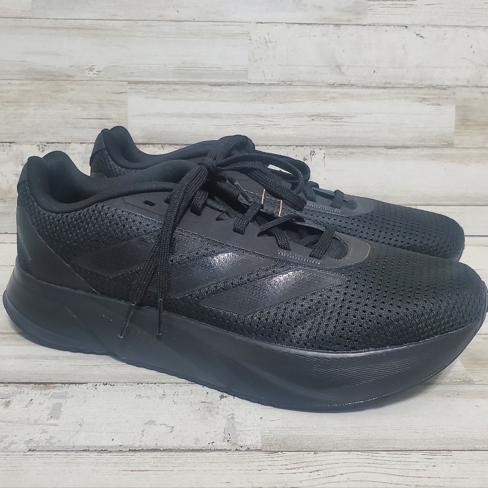 Adidas Men's Duramo SL Wide Size 10 US Shoes Triple Black - NEW